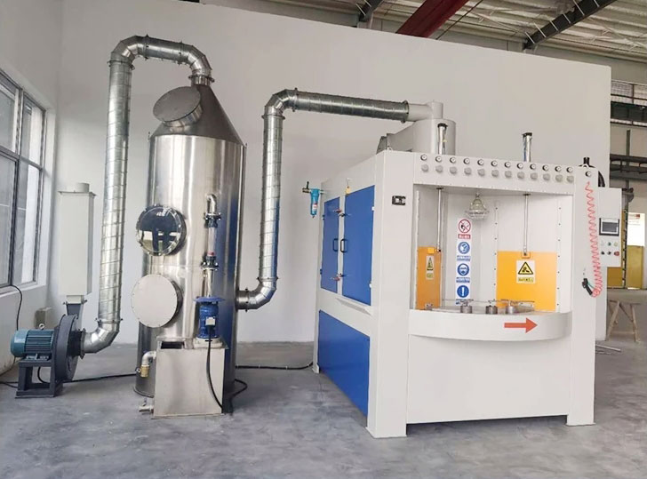 自動轉(zhuǎn)盤噴砂機